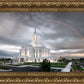Orem Rainbow Sunrise Large Wall Art