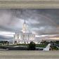 Orem Rainbow Sunrise Large Wall Art