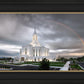 Orem Rainbow Sunrise Large Wall Art