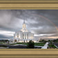 Orem Rainbow Sunrise Large Wall Art