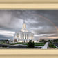 Orem Rainbow Sunrise Large Wall Art
