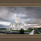 Orem Rainbow Sunrise Large Wall Art