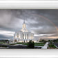 Orem Rainbow Sunrise Large Wall Art