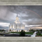 Orem Rainbow Sunrise Large Wall Art