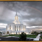 Orem Rainbow Sunrise Large Wall Art