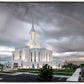Orem Rainbow Sunrise Large Wall Art