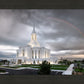 Orem Rainbow Sunrise Large Wall Art