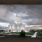Orem Rainbow Sunrise Large Wall Art