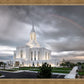 Orem Rainbow Sunrise Large Wall Art