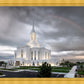 Orem Rainbow Sunrise Large Wall Art