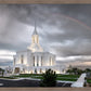 Orem Rainbow Sunrise Large Wall Art