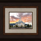 Orem Utah Fiery Sky Sunrise