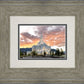 Orem Utah Fiery Sky Sunrise