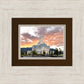 Orem Utah Fiery Sky Sunrise