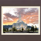 Orem Utah Fiery Sky Sunrise