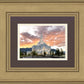 Orem Utah Fiery Sky Sunrise
