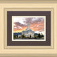 Orem Utah Fiery Sky Sunrise