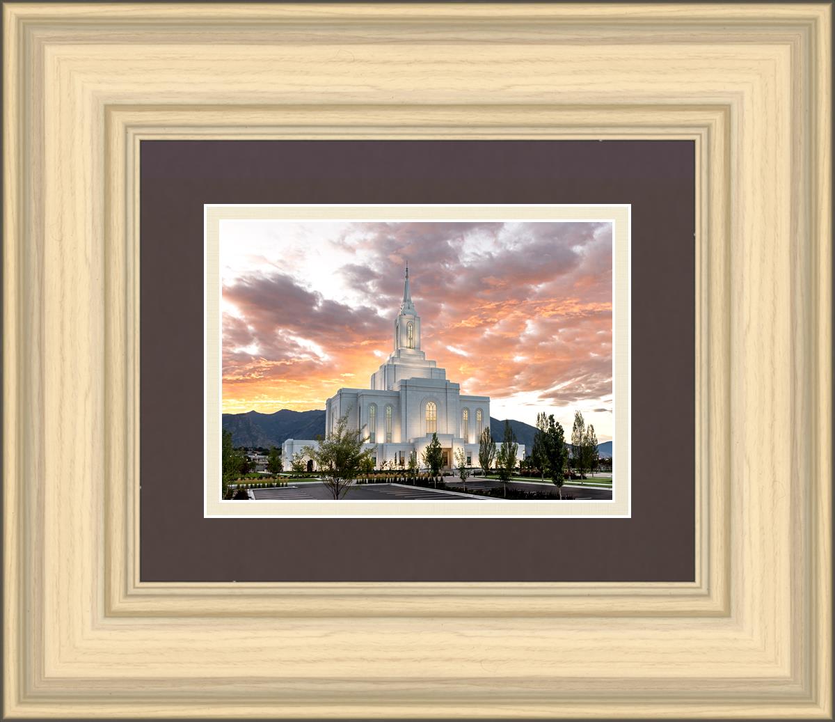 Orem Utah Fiery Sky Sunrise