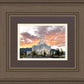 Orem Utah Fiery Sky Sunrise