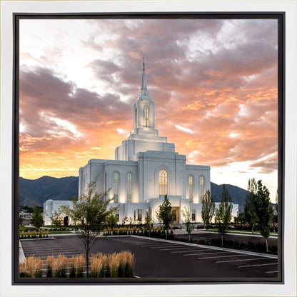 Orem Utah Fiery Sky Sunrise