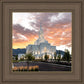 Orem Utah Fiery Sky Sunrise
