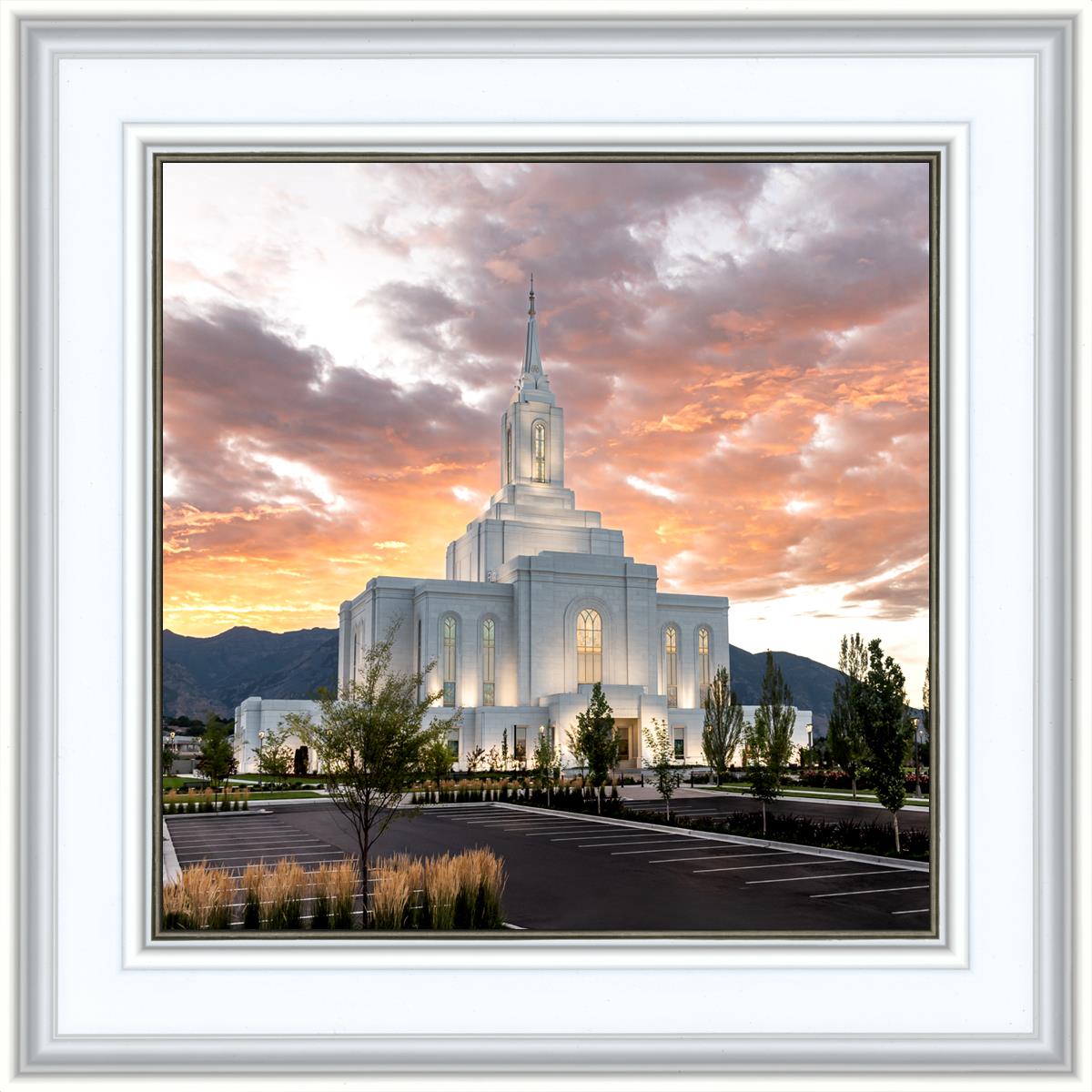 Orem Utah Fiery Sky Sunrise