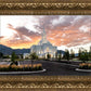 Orem Utah Fiery Sky Sunrise