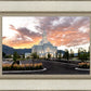 Orem Utah Fiery Sky Sunrise