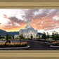 Orem Utah Fiery Sky Sunrise
