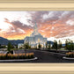 Orem Utah Fiery Sky Sunrise