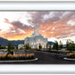 Orem Utah Fiery Sky Sunrise