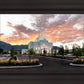 Orem Utah Fiery Sky Sunrise