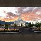 Orem Utah Fiery Sky Sunrise