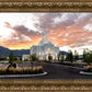 Orem Utah Fiery Sky Sunrise