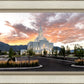 Orem Utah Fiery Sky Sunrise