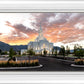 Orem Utah Fiery Sky Sunrise