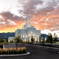 Orem Utah Fiery Sky Sunrise