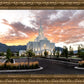 Orem Utah Fiery Sky Sunrise