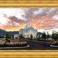 Orem Utah Fiery Sky Sunrise