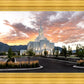 Orem Utah Fiery Sky Sunrise