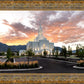 Orem Utah Fiery Sky Sunrise