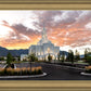 Orem Utah Fiery Sky Sunrise