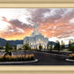 Orem Utah Fiery Sky Sunrise