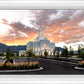Orem Utah Fiery Sky Sunrise