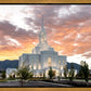 Orem Utah Fiery Sky Sunrise