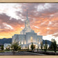Orem Utah Fiery Sky Sunrise