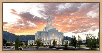 Orem Utah Fiery Sky Sunrise