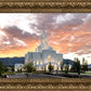 Orem Utah Fiery Sky Sunrise