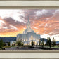 Orem Utah Fiery Sky Sunrise