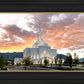 Orem Utah Fiery Sky Sunrise